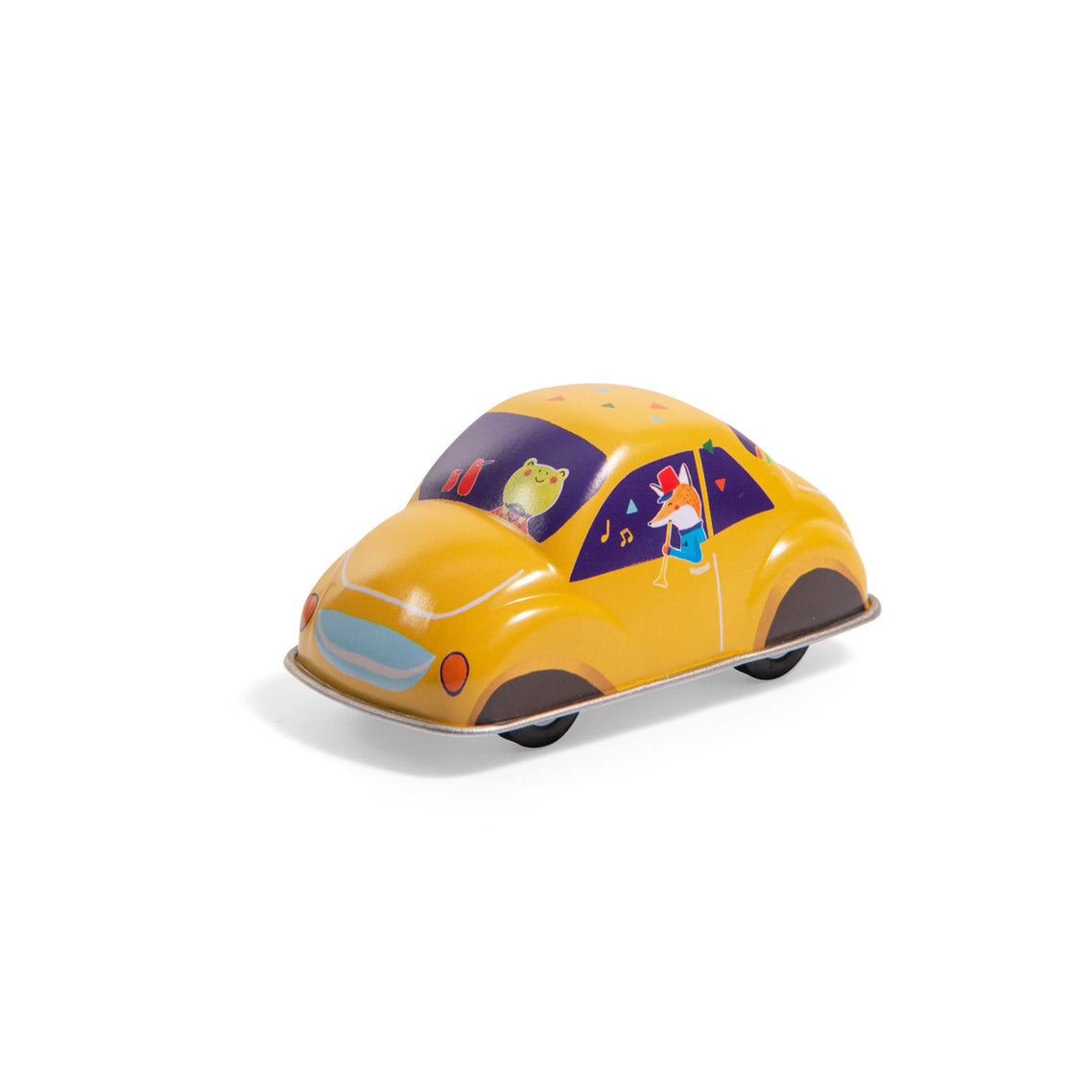 moulin-roty-les-jouets-métal-yellow-friction-car-moul-720396