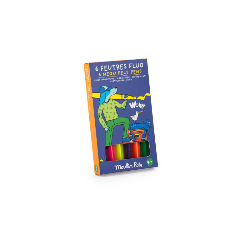moulin-roty-les-loufoques-6-neon-felt-pens-moul-683603