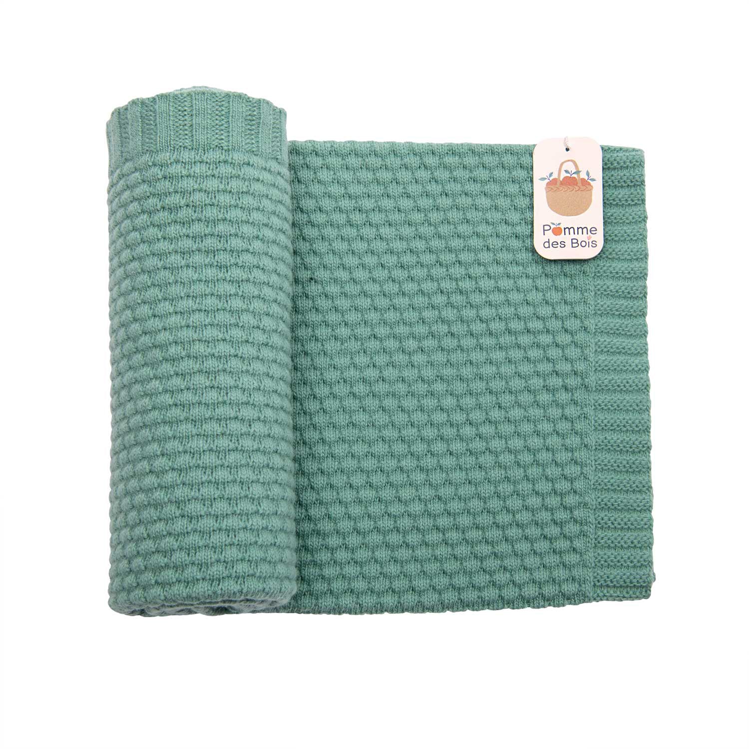 moulin-roty-pomme-des-bois-green-knited-blanket-wool-blend-moul-675098