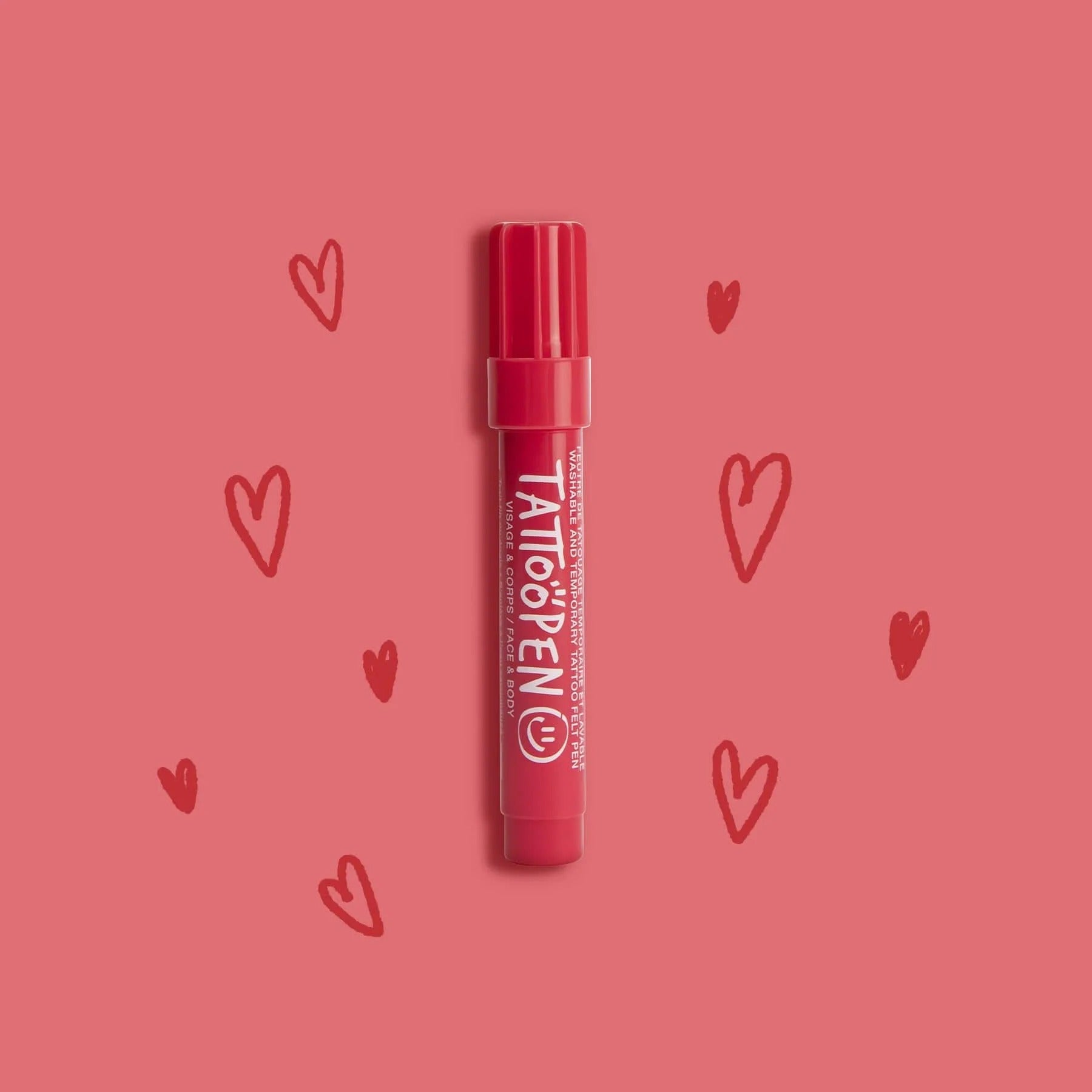 nailmatic-tattoo-pen-temporary-pen-red-nail-132tred