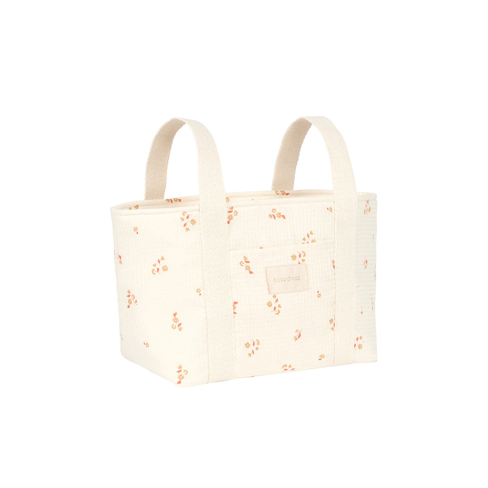 nobodinoz-opera-waterproof-stroller-organizer-32x19x15cm-yellow-lily