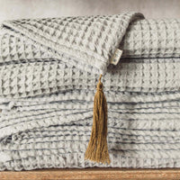 Numero 74 Organic Cotton Bath Towel Silver Grey