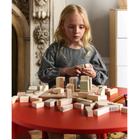 Oeuf Moss Table - Red (Pre-Order; Est. Delivery in 6-10 Weeks)