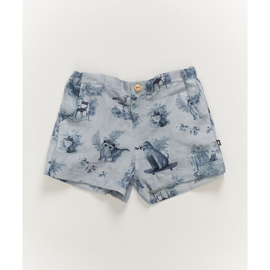 oeuf-shorts-ciel-toile-de-jouy-oeuc-s23wnb210s2364tj-y02