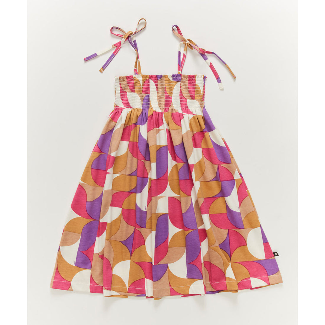 oeuf-smocked-dress-fuchsia-geometric-oeuc-s23ccc321s2311ge-y02