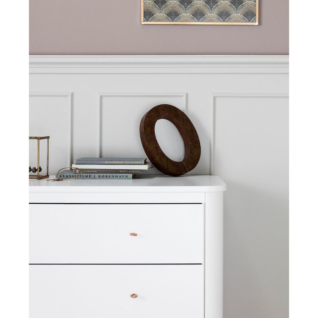 Oliver Furniture Wood Dresser 3 Drawers White (Pre-Order; Est. Delivery in 6-10 Weeks)