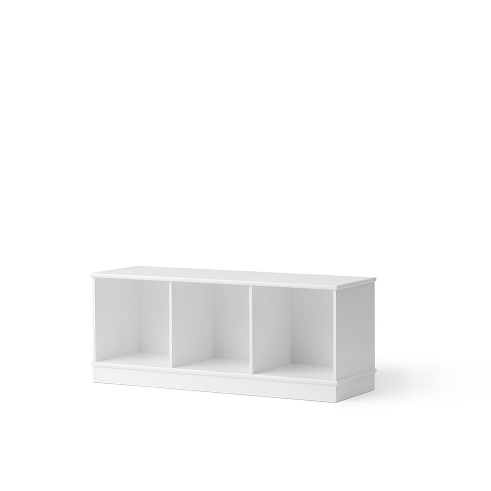 Oliver Furniture Wood 橫身儲物架 連底座 3x1