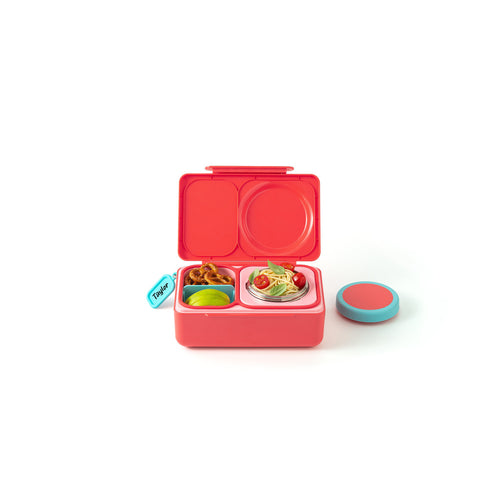 OmieBox Up Insulated Hot & Cold Bento Box - Cherry Pink
