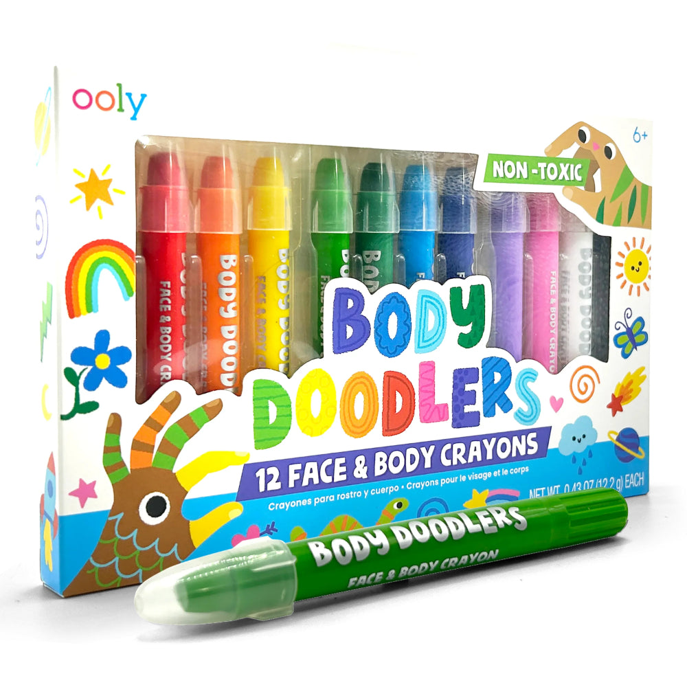 ooly-body-doodlers-face-&-body-crayons-set-of-12-ooly-133-116