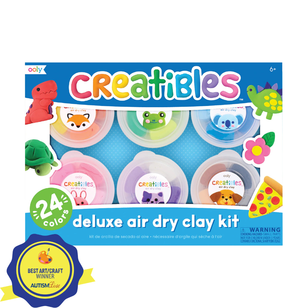 ooly-creatibles-air-dry-clay-deluxe-kit-set-of-24-colors-3-tools-ooly-161-060
