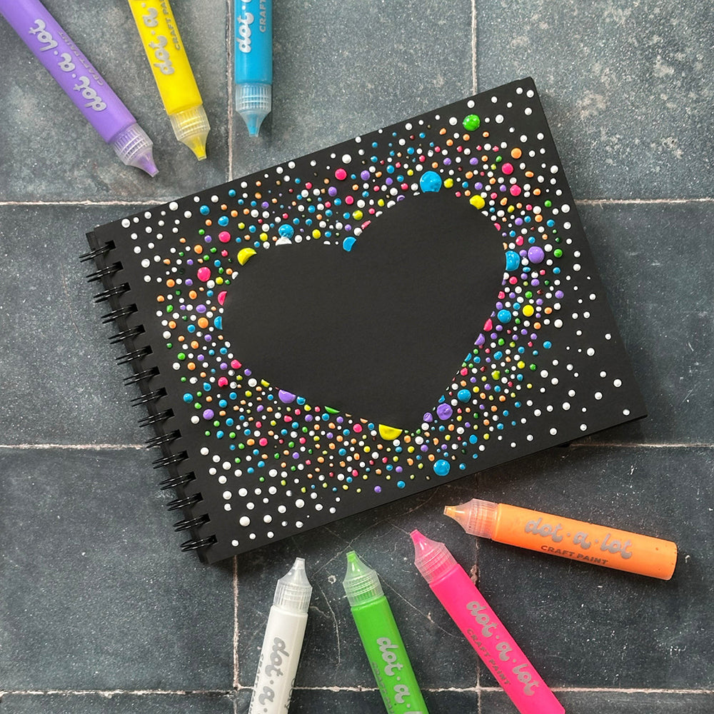 ooly-dot-a-lot-dimensional-craft-paint-bright-set-of-8-stationery-ooly-170-007