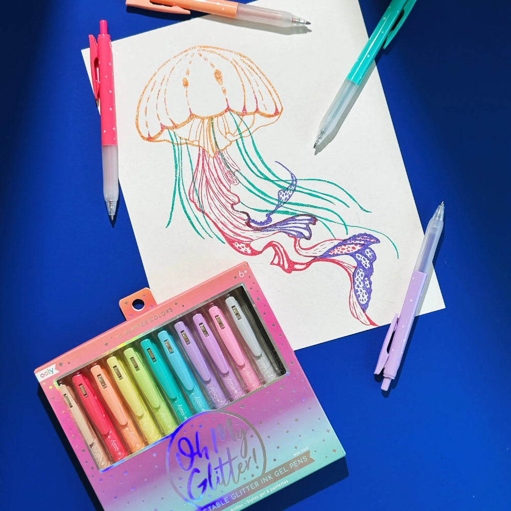 ooly-oh-my-glitter-retractable-glitter-ink-gel-pens-set-of-12-ooly-132-124