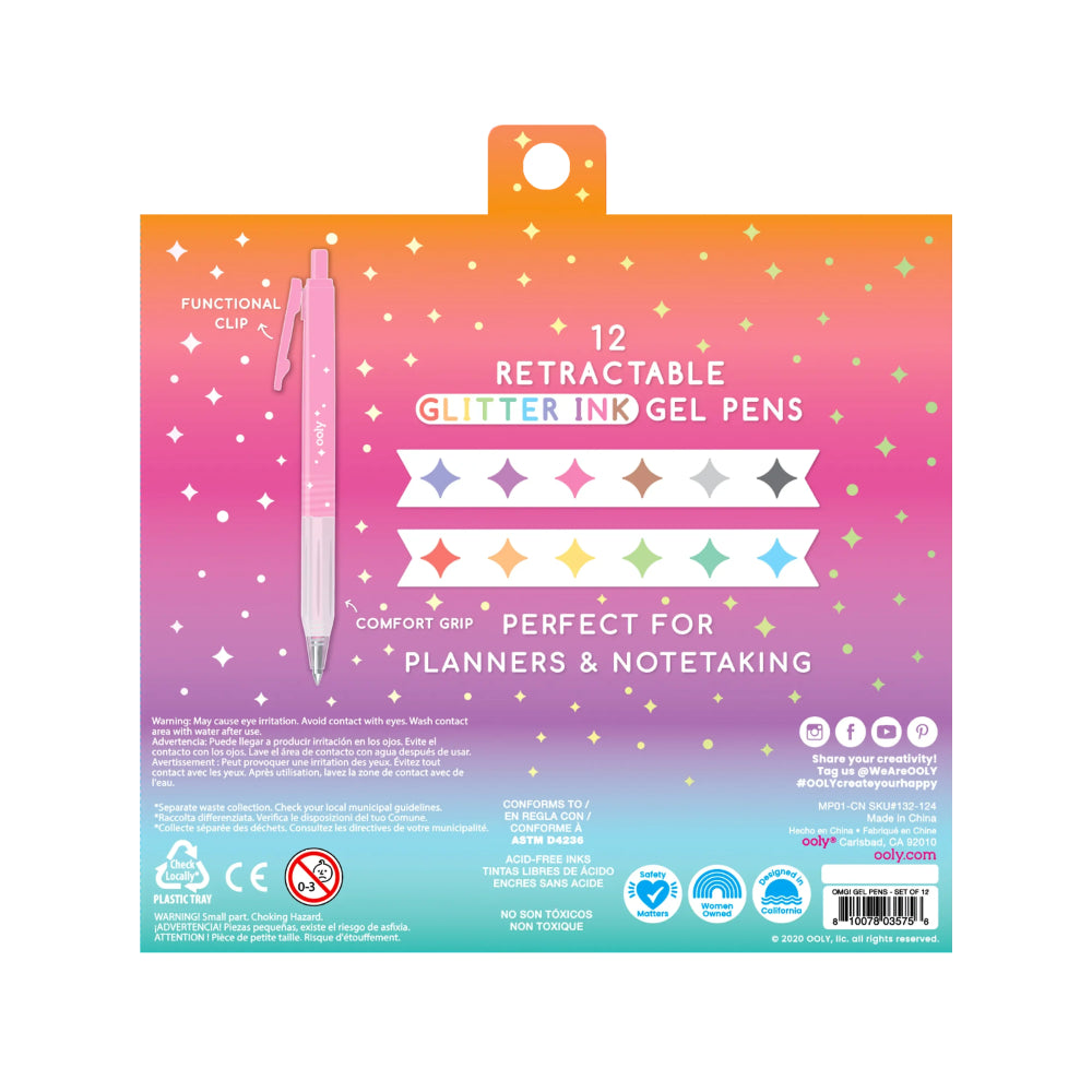 ooly-oh-my-glitter-retractable-glitter-ink-gel-pens-set-of-12-ooly-132-124