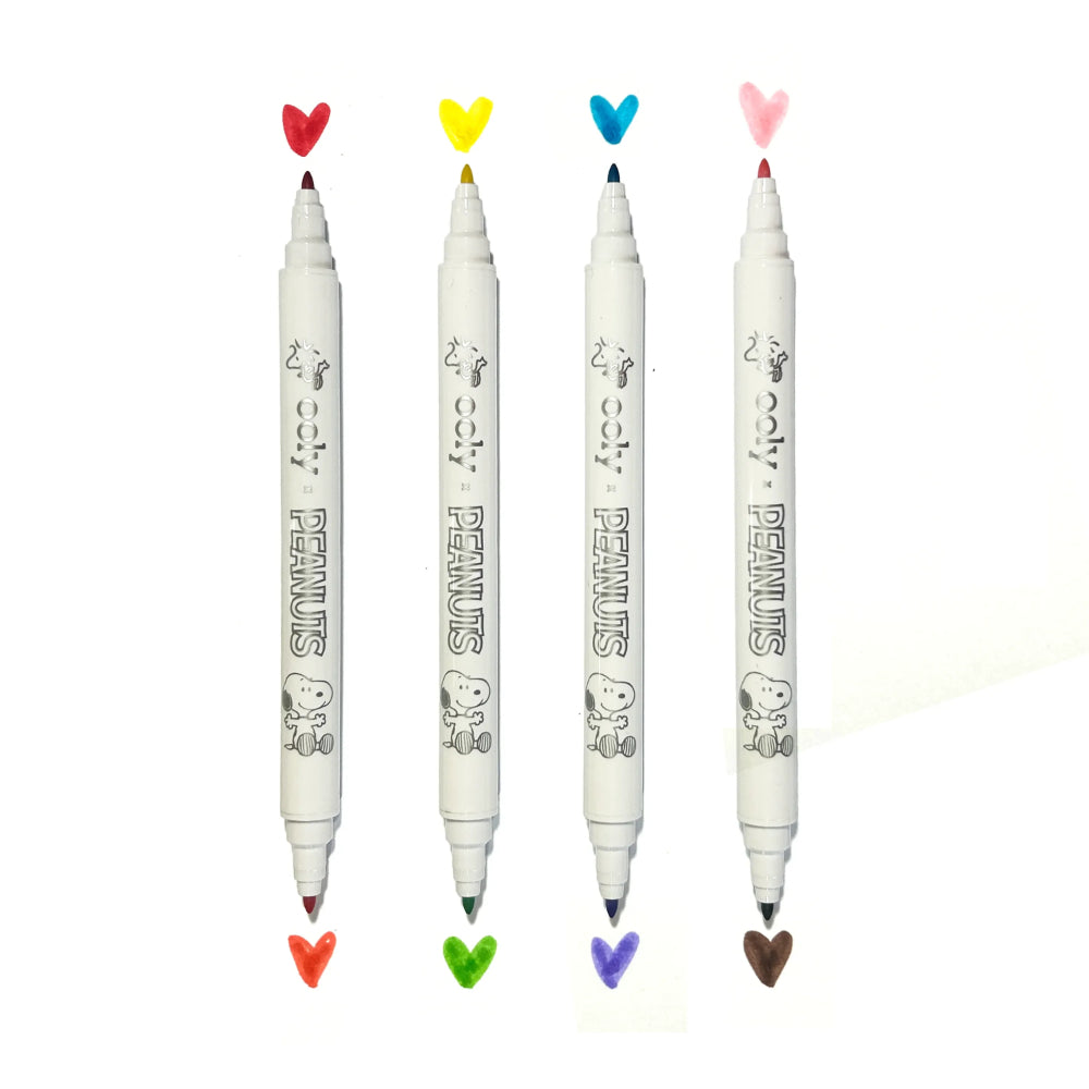 ooly-x-peanuts-activity-travel-kit-&-4-double-ended-markers-ooly-138-030