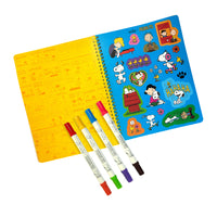 ooly-x-peanuts-activity-travel-kit-&-4-double-ended-markers-ooly-138-030
