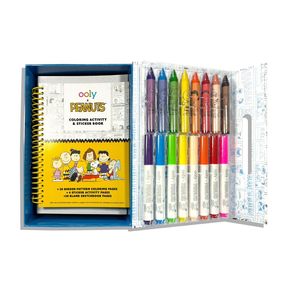 ooly-x-peanuts-coloring-activity-&-sticker-kit-ooly-161-151