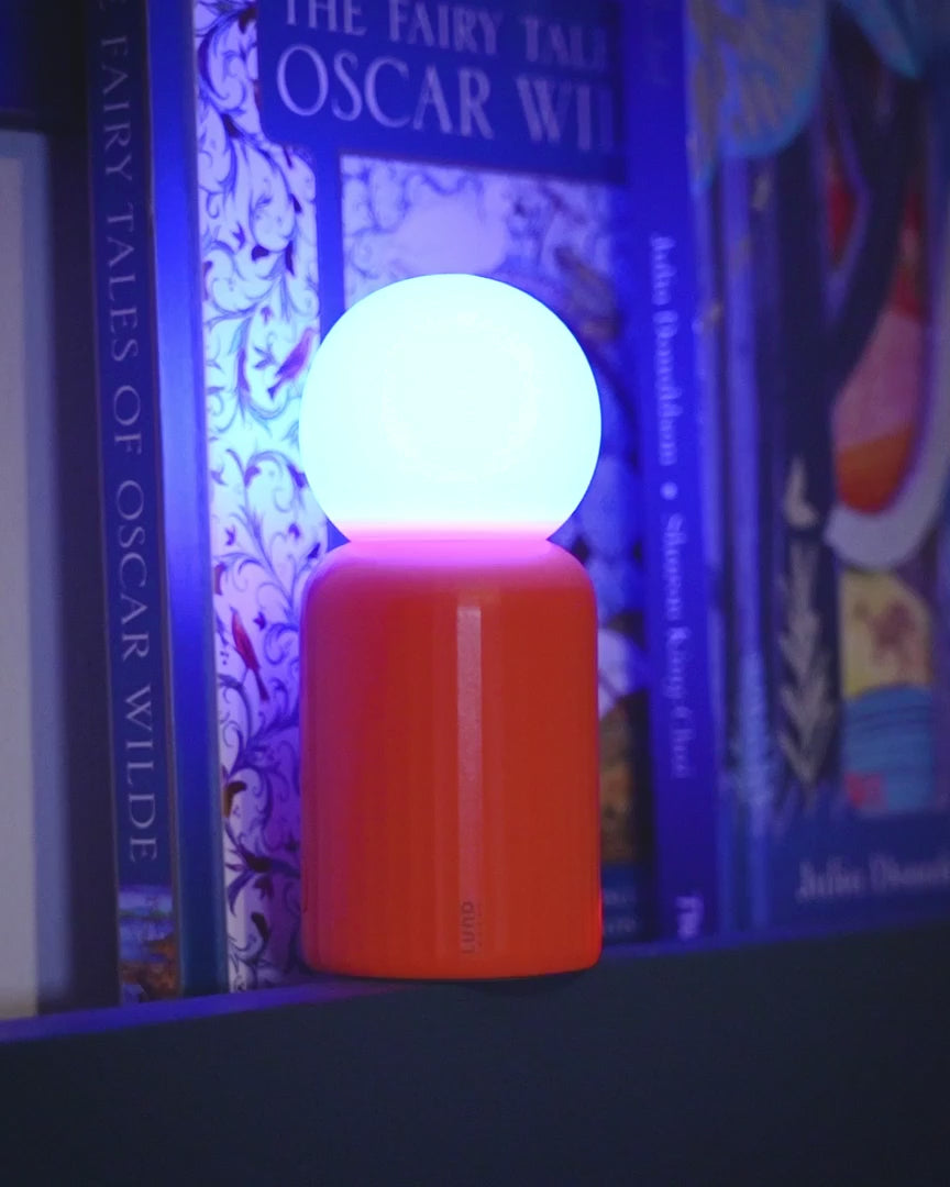 Lund London Mini Lamp - Coral