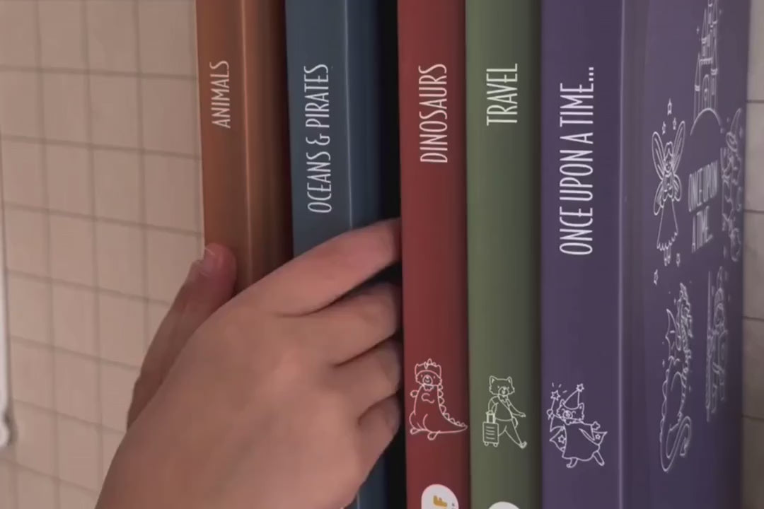 Kidywolf Kidydraw-Mini Drawing Pad Animals Around The World