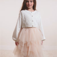 Tutu du Monde Crystal Cardigan Milk