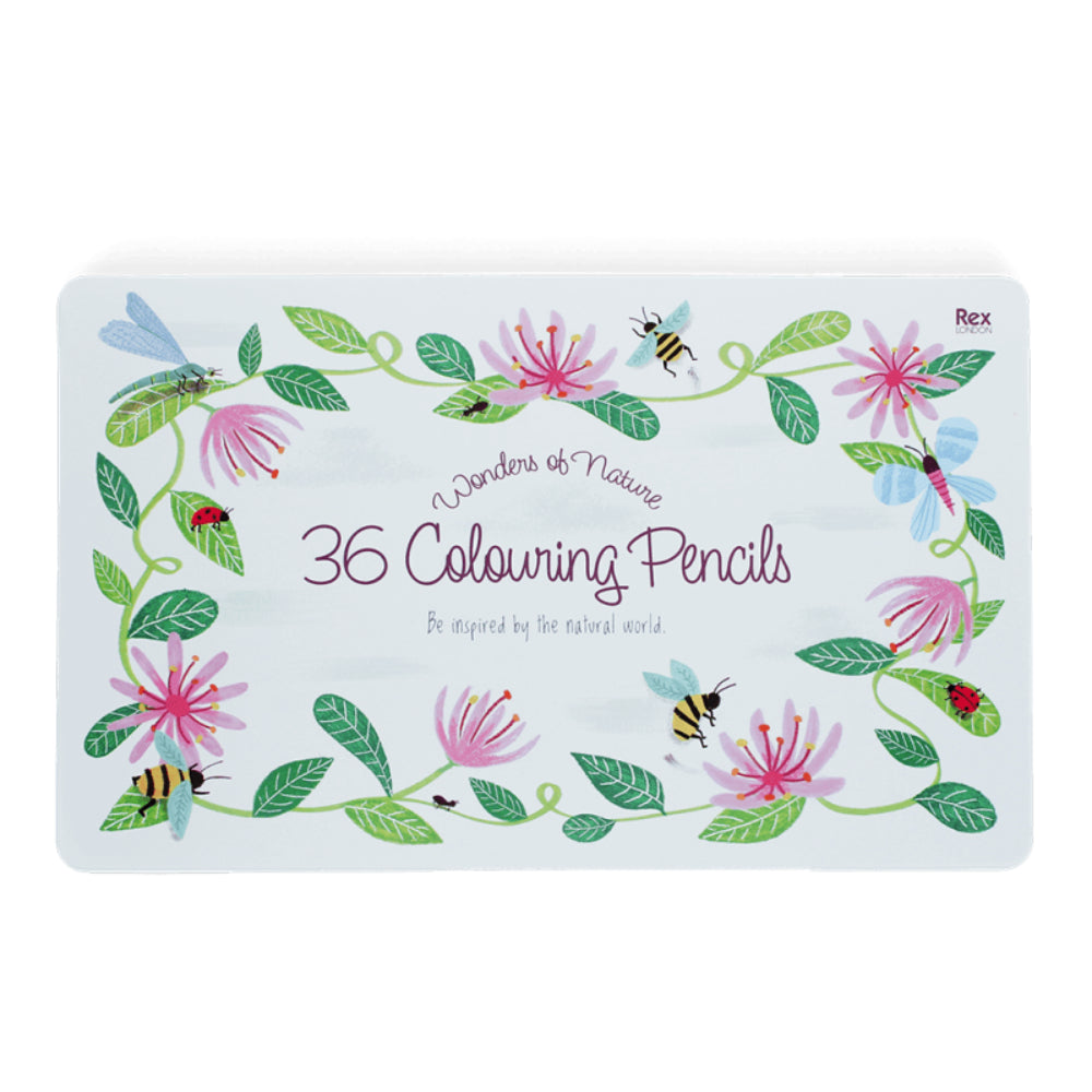 rex-36-colouring-pencils-in-a-tin-wonders-of-nature-rex-30690