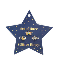 rex-glitter-rings-set-of-3-star-rainbow-&-moon-rex-30761