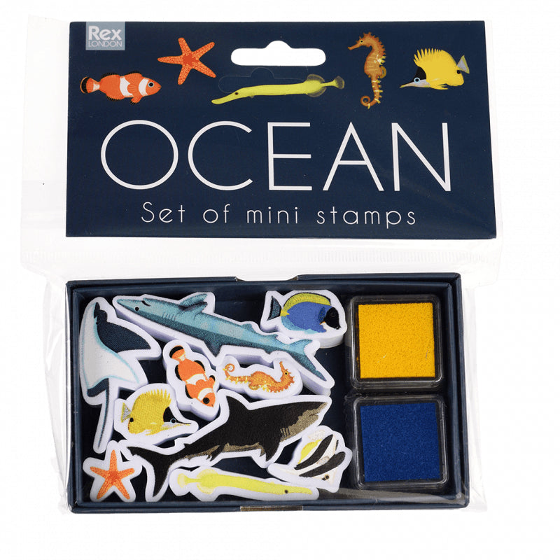 rex-set-of-mini-stamps-ocean-animals-rex-29577