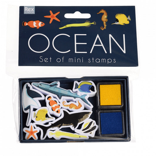 rex-set-of-mini-stamps-ocean-animals-rex-29577