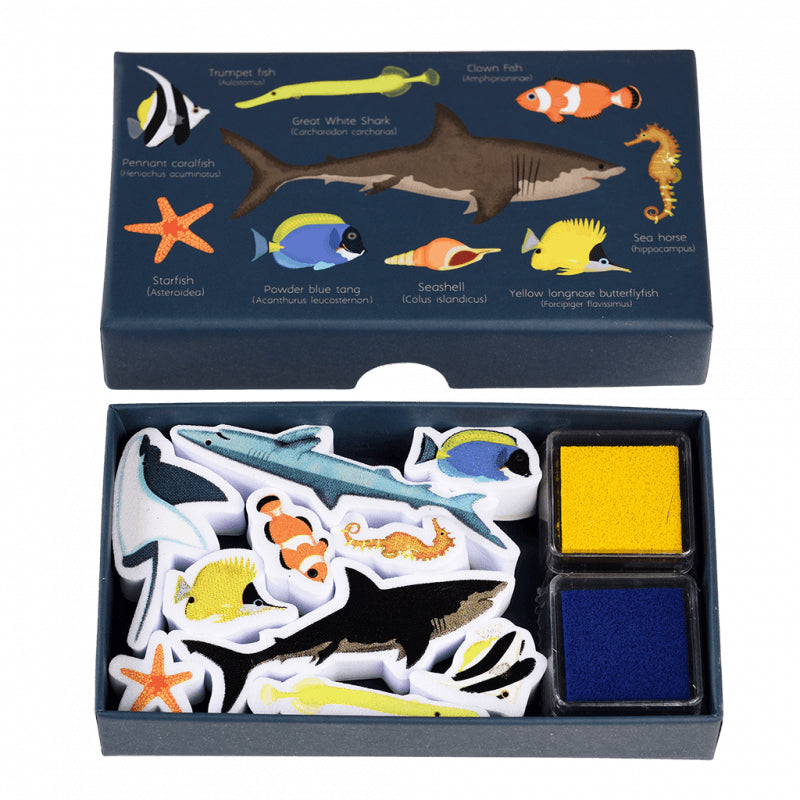 rex-set-of-mini-stamps-ocean-animals-rex-29577