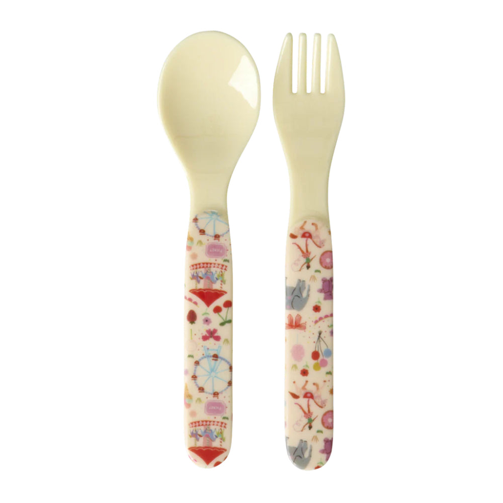 rice-dk-baby-melamine-spoon-and-fork-with-pink-fun-fair-print-rice-babsf-fufai