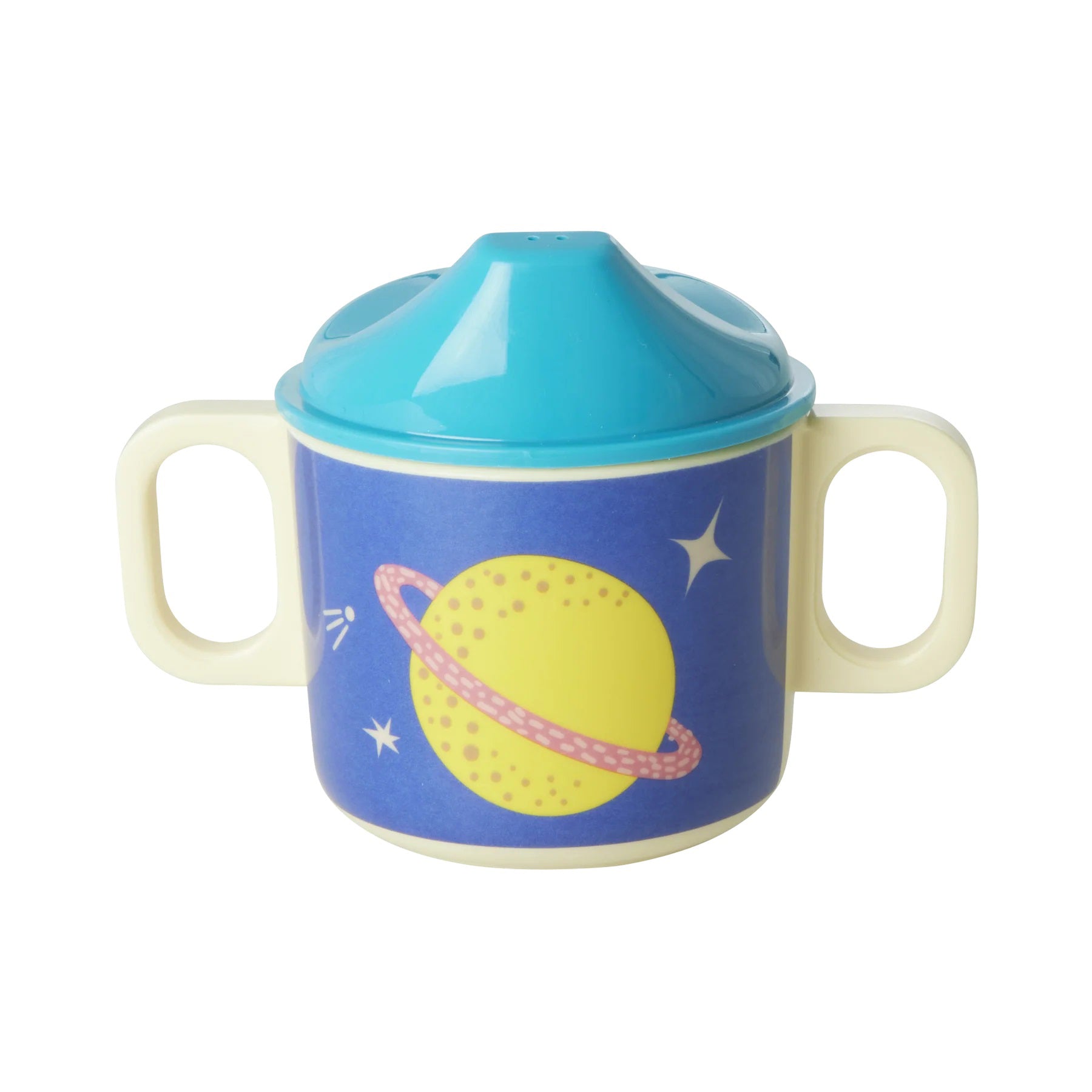 rice-dk-melamine-2-handle-baby-cup-with-galaxy-print-rice-babcu-2hgalaxy