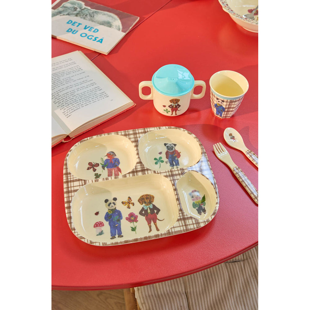 rice-dk-melamine-baby-dinner-set-in-gift-box-nathalie-l-t-print-brown-4-pcs