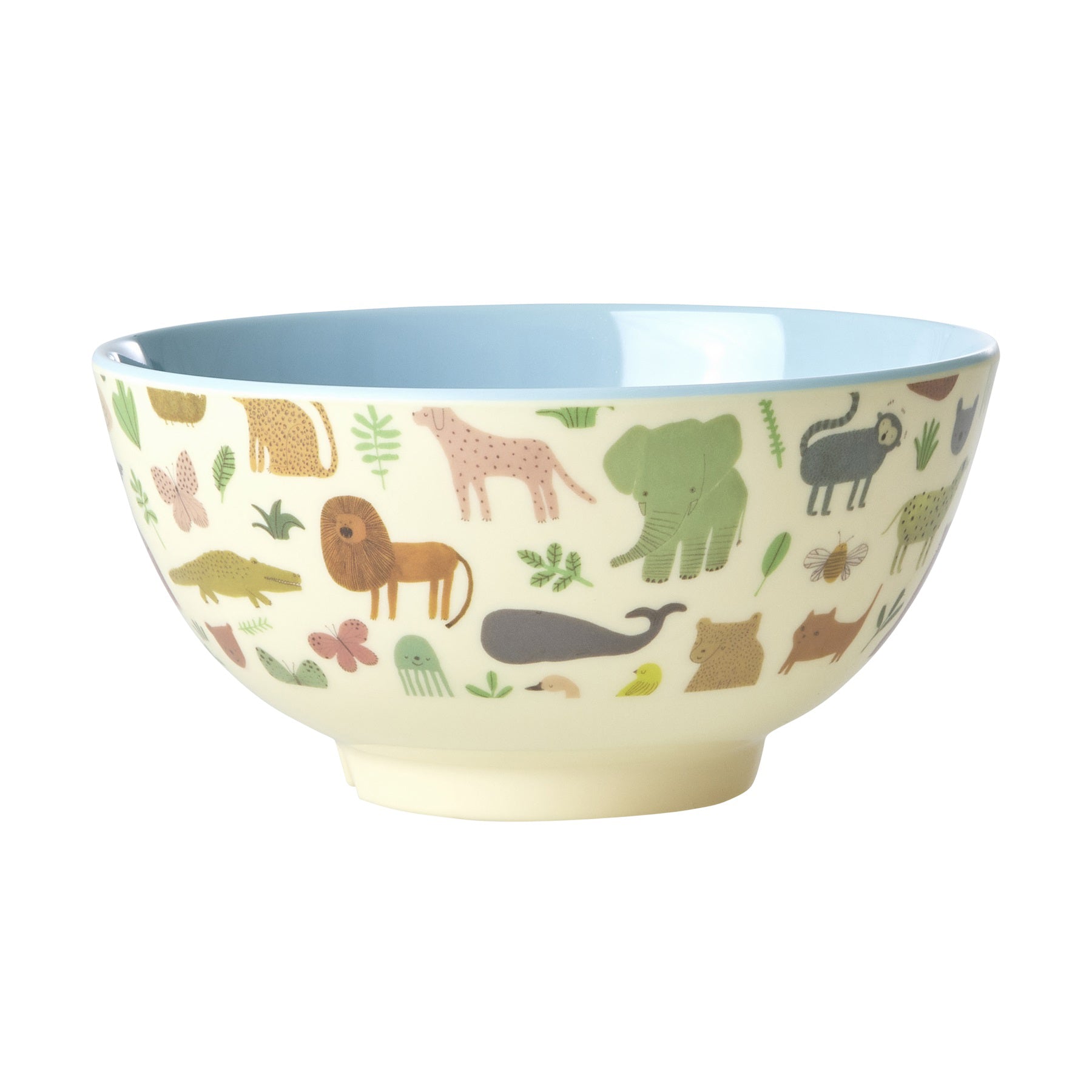 rice-dk-melamine-bowl-with-dusty-blue-sweet-jungle-print-medium-700ml-rice-melbw-swjunmi