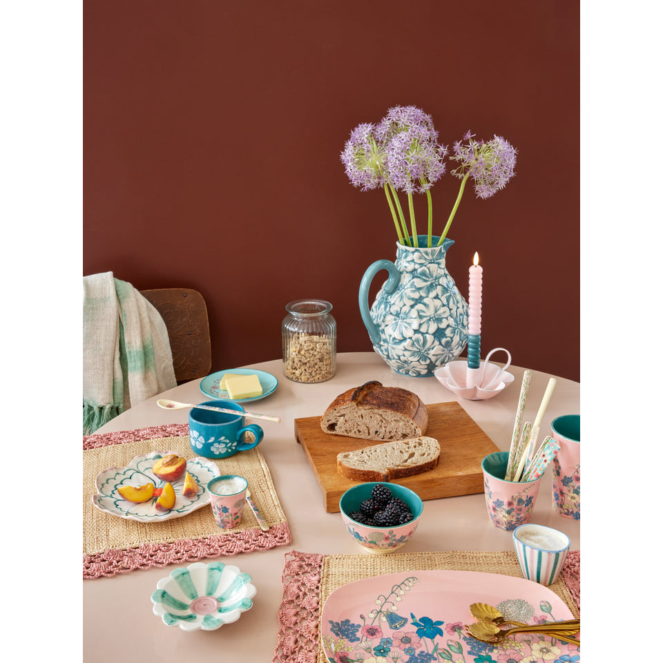 rice-dk-melamine-bowl-with-flower-collage-print-soft-pink-small-300-ml-rice-melbw-sflcosi