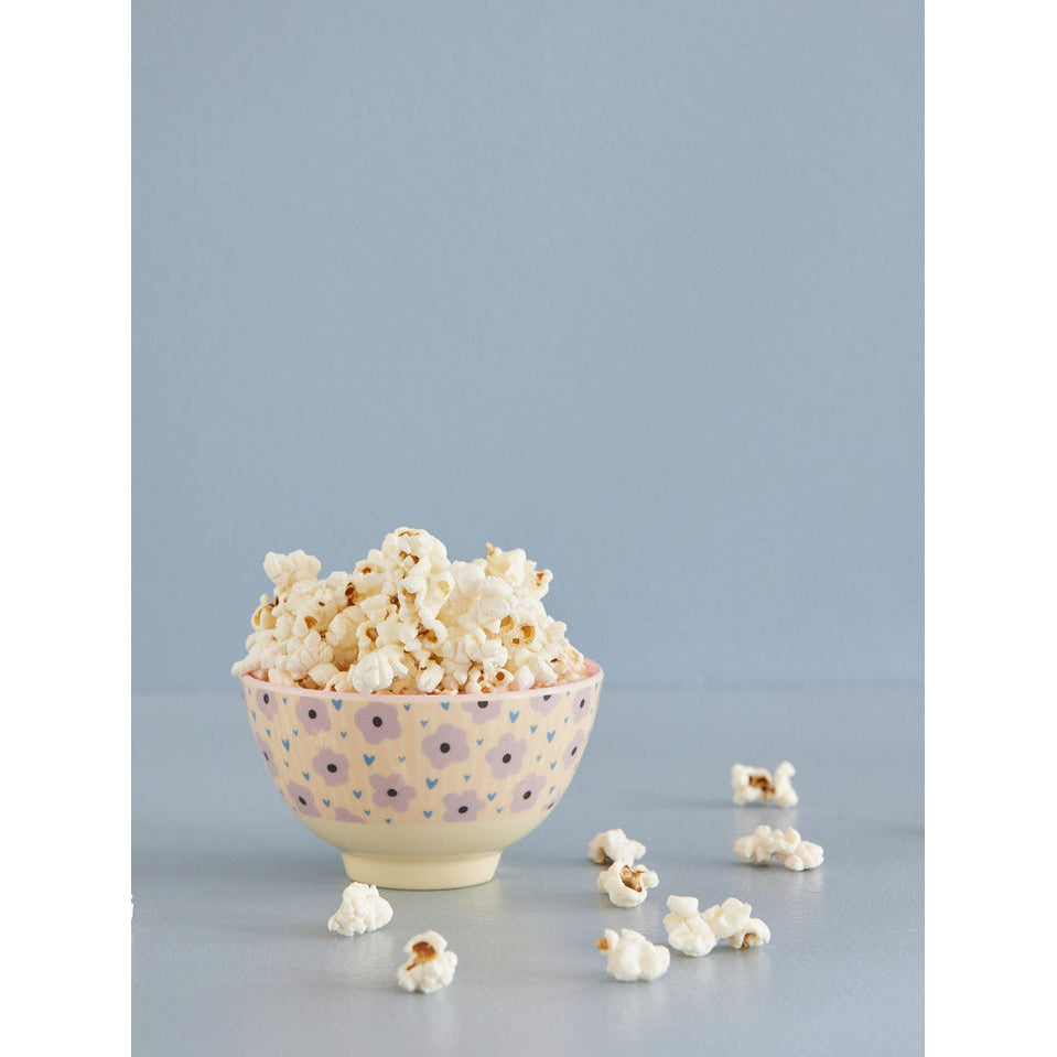 rice-dk-melamine-bowl-with-flowers-print-two-tone-small-rice-melbw-sflow