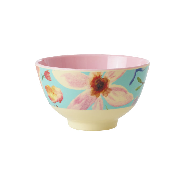 rice-dk-melamine-bowl-with-selma-flower-print-mint-small-300-ml-rice-melbw-sselflmi