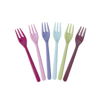 rice-dk-melamine-cake-forks-in-asst-colors-6-pack-rice-mesfo-6zaw23