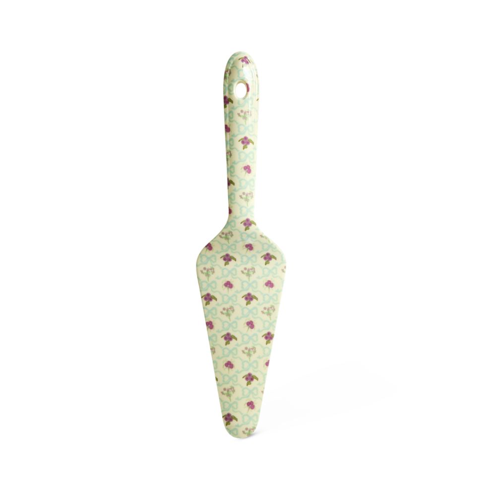 rice-dk-melamine-cake-server-with-bow-and-bouquet-print-rice-mecas-ch5xcpbow