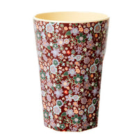 rice-dk-melamine-cup-with-forest-flower-print-tall-400-ml-rice-melcu-lfofl