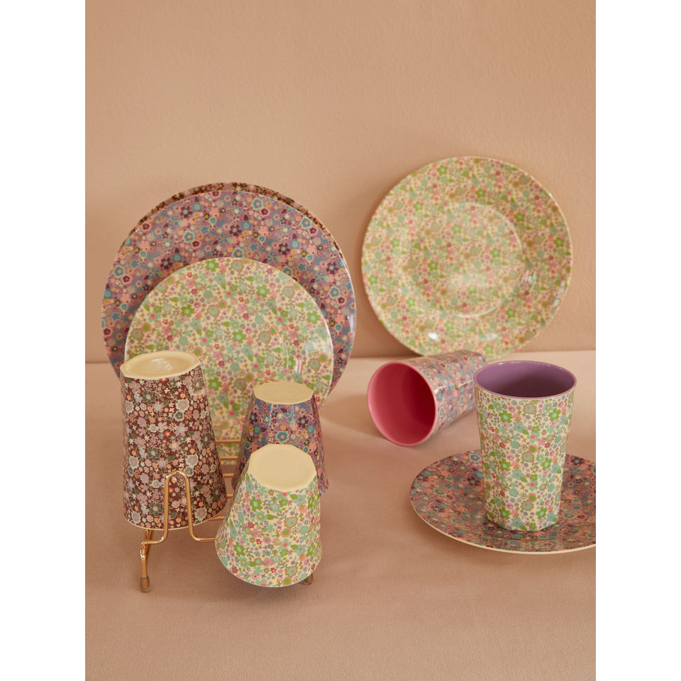 rice-dk-melamine-cup-with-forest-flower-print-tall-400-ml-rice-melcu-lfofl