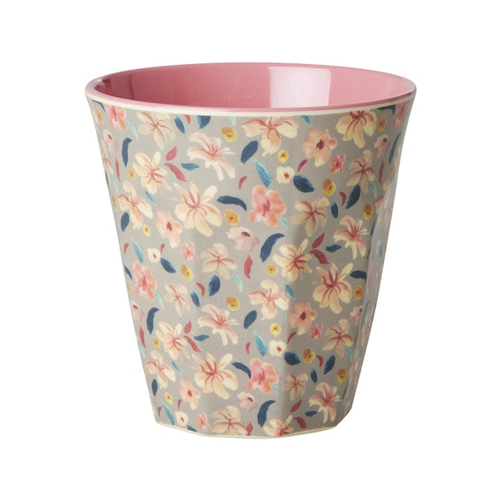 rice-dk-melamine-cup-with-small-sandy-flower-print-medium-250-ml-rice-melcu-sandy