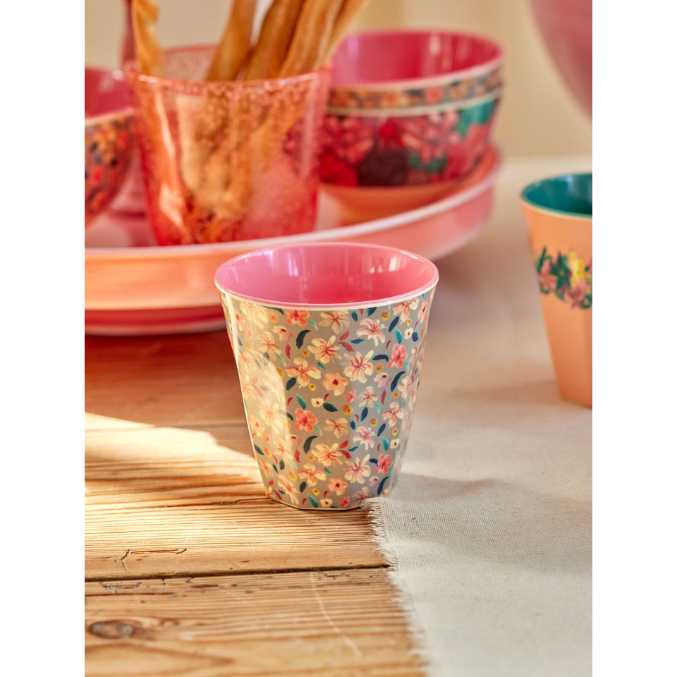 rice-dk-melamine-cup-with-small-sandy-flower-print-medium-250-ml-rice-melcu-sandy