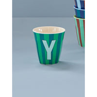 rice-dk-melamine-cup-with-the-letter-y-stripes-blueish-medium-250ml-rice-melcu-alpstryb