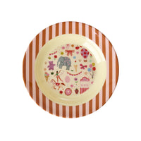 rice-dk-melamine-kids-bowl-with-pink-fun-fair-print-250ml-rice-kibow-fufai