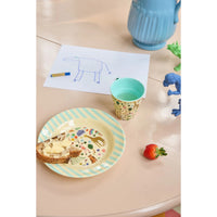 rice-dk-melamine-kids-cup-with-mint-fun-fair-print-small-160ml-rice-kicup-fufami