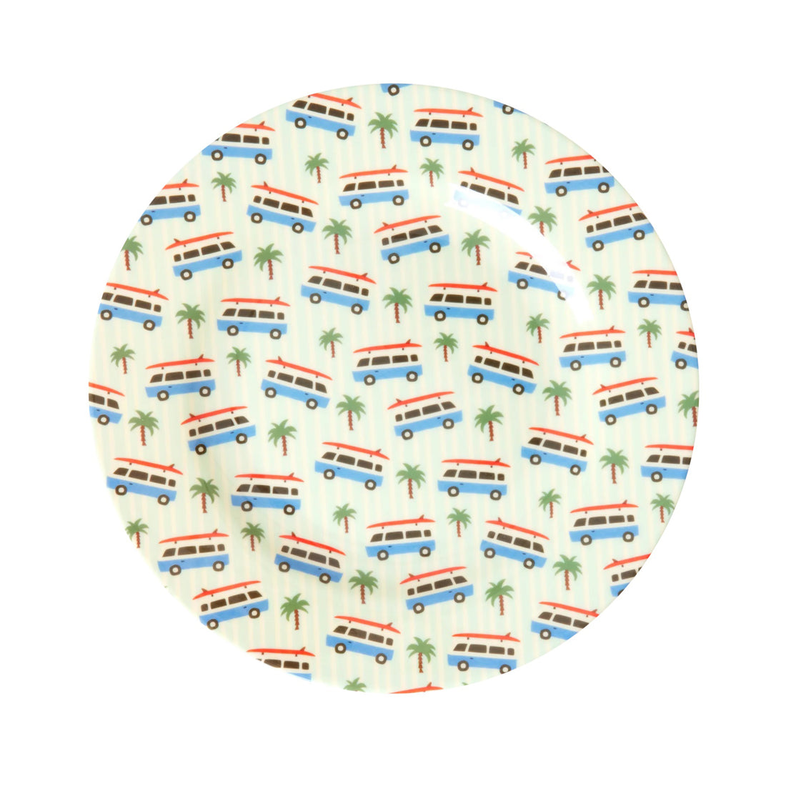rice-dk-melamine-kids-side-plate-with-cars-print-rice-mespl-car