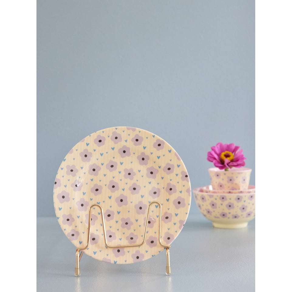 rice-dk-melamine-kids-side-plate-with-flowers-print-rice-mespl-flow
