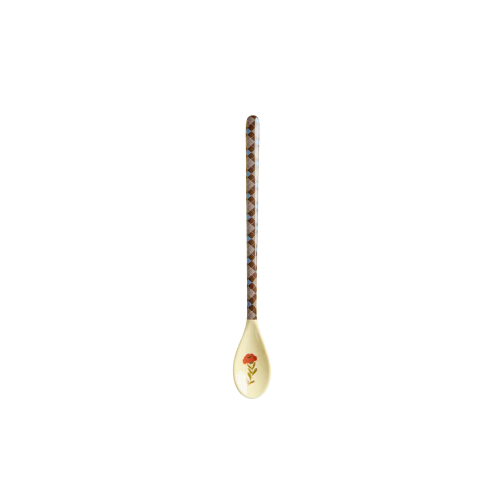rice-dk-melamine-latte-spoon-with-gorgeous-tile-print-rice-melsp-law25xcpgoti