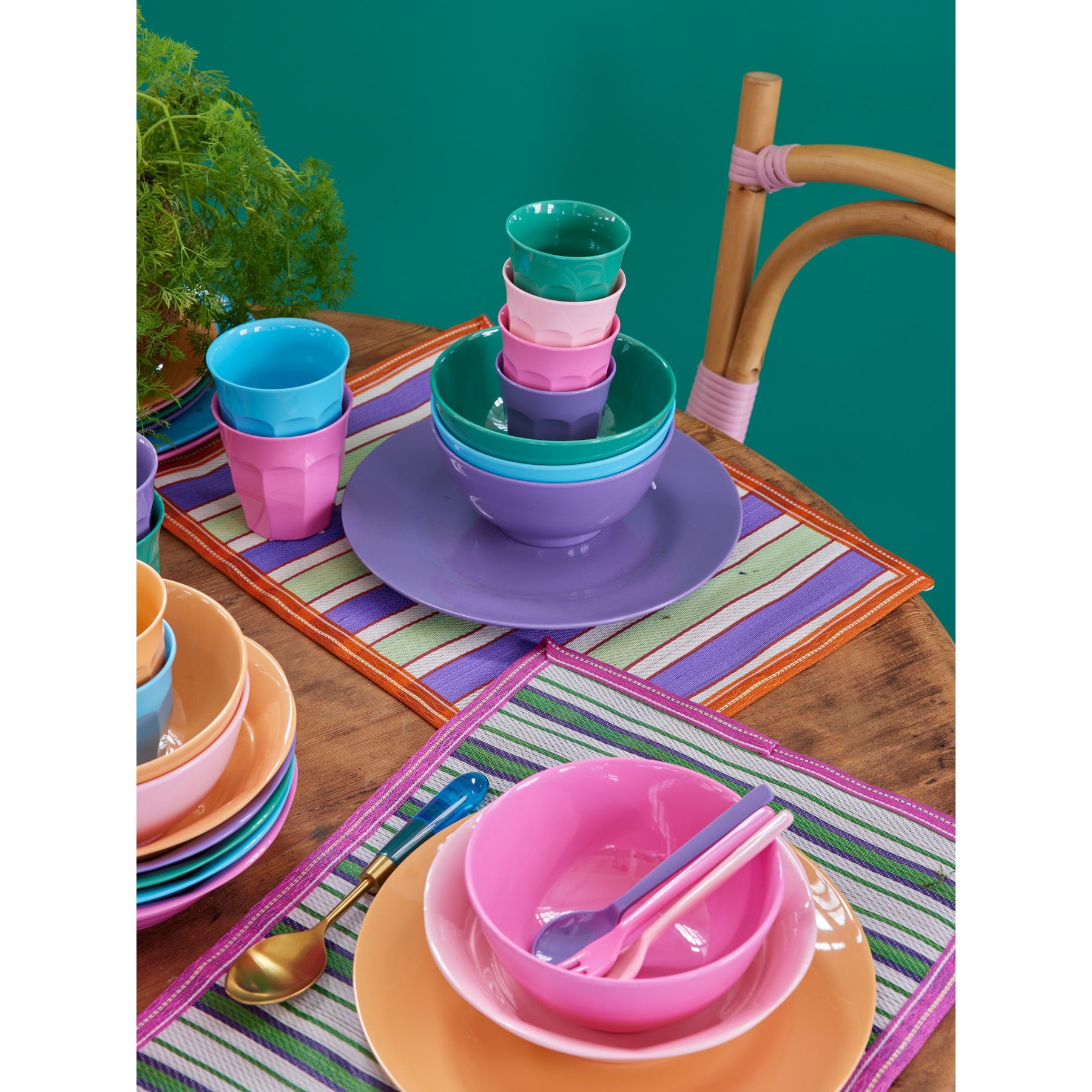 rice-dk-melamine-medium-bowl-in-6-asst-colors-6-pack-700ml-rice-melbw-6zss24