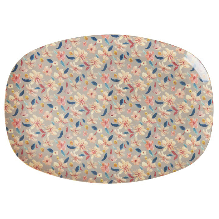 rice-dk-melamine-rectangular-plate-with-small-sandy-flower-print-rice-melpl-sandy