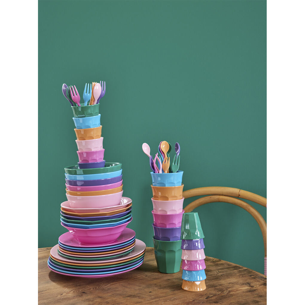 rice-dk-melamine-round-side-plates-in-6-colors-6-pack-rice-mespl-6zss24